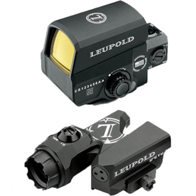 Оптический прицел LEUPOLD D-EVO 6X20 MATTE CMR-W + коллиматор LEUPOLD CARBINE OPTIC (LCO) MATTE 1.0 MOA 120556 Оптический прицел LEUPOLD D-EVO 6X20 MATTE CMR-W + коллиматор LEUPOLD CARBINE OPTIC (LCO) MATTE 1.0 MOA 120556
